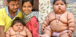 Indian Girl aged 8 months weighs 17kg & Doctors Baffled Why