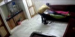 Indian Man molesting Guest in Flat caught on CCTV f