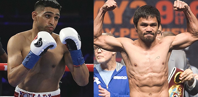Is Amir Khan fighting Manny Pacquiao or Not f
