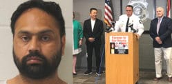 US Indian charged with Killing Wife & 3 Family Members