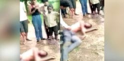 Indian Mob beats up Man for entering Village to Meet Women