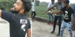 Indian Youth celebrates Birthday by Shooting his Cake