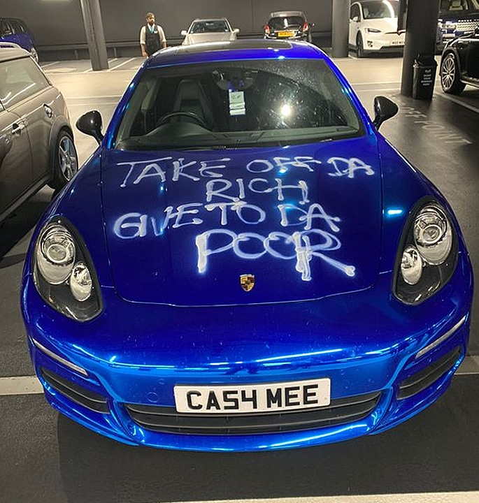 Man who had £40k BMW Stolen has Porsche Vandalised 2