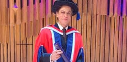 SRK receives Doctorate Degree from a Melbourne University