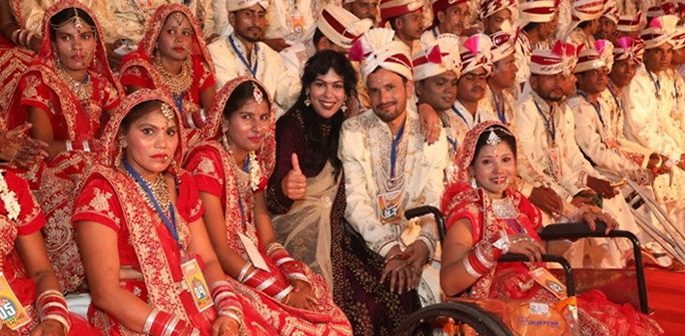 51 Indian Couples are Married in Mass Ceremony f