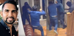 Brave Man beats Balaclava Robbers entering his Home f