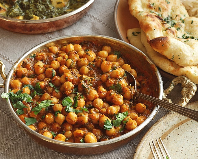 Low-Calorie Indian Food for Weight Loss - chana