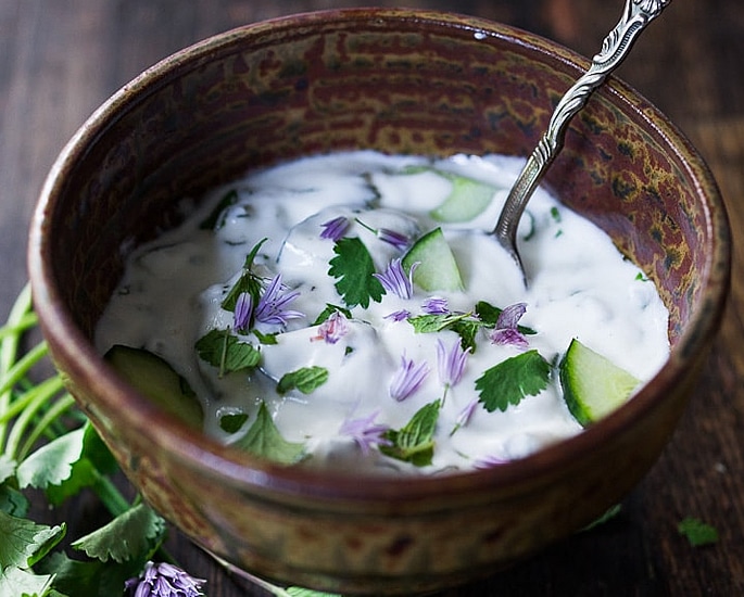 Low-Calorie Indian Food for Weight Loss - raita