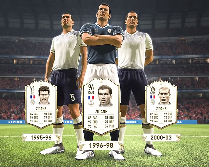 The new FIFA 20 Ultimate Team Icons to Play with - zidane