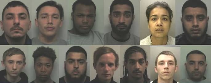 Birmingham Gang convicted for Flooding Streets with Drugs