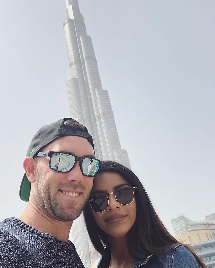 Glenn Maxwell's Indian Girlfriend shows Love for Cricketer 2