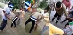 Indian Man beaten in Public by Girl's Family for Harassing Her f