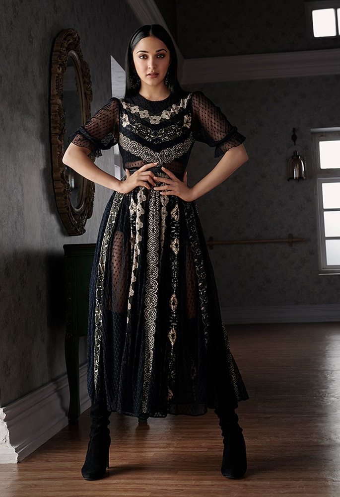 Kiara Advani wows in Label Ritu Kumar collection - dress1