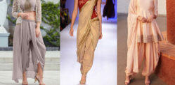10 Stunning Dhoti Style Outfits to Wear f