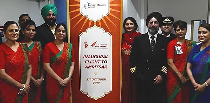Air India launches direct service between London & Amritsar f