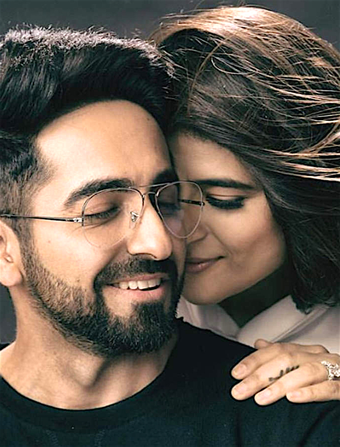 Ayushmann Khurrana’s Love Scenes made Wife Insecure - couple 2