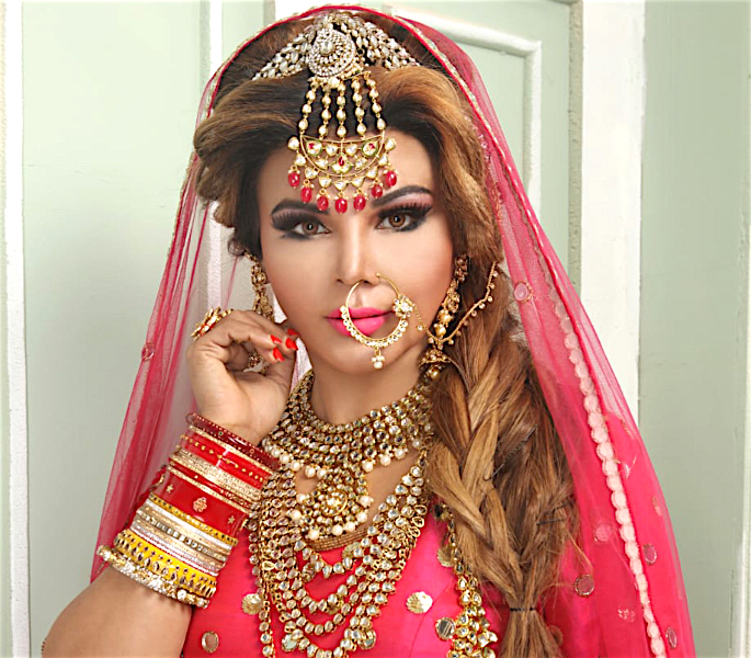 Rakhi Sawant says Husband was a ‘Virgin’ when They Married - pink