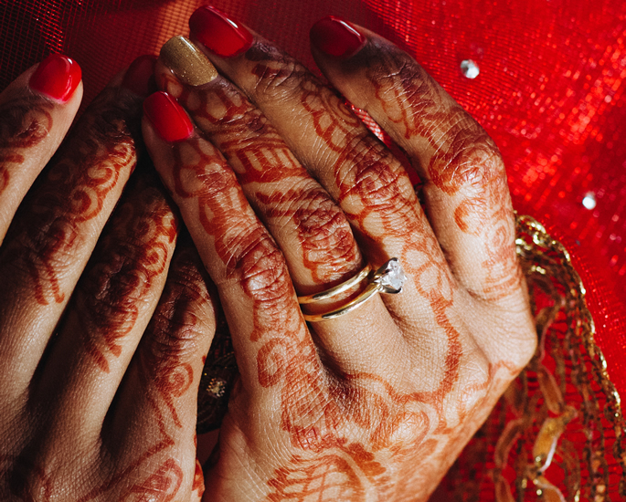 10 Gold Wedding Rings & Designs for Desi Brides - simple