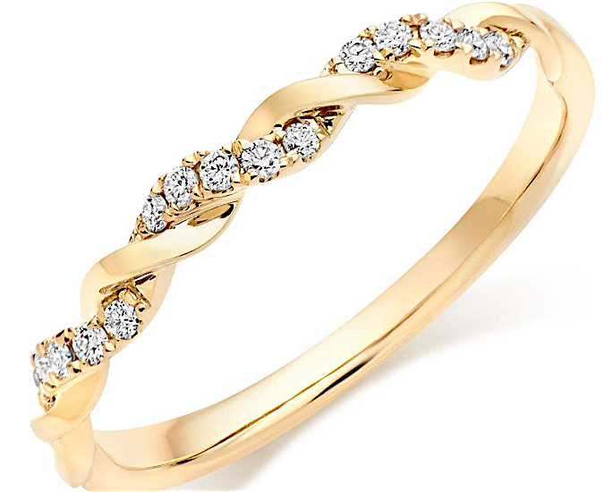 10 Gold Wedding Rings & Designs for Desi Brides - twist