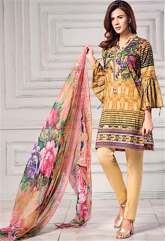 10 Top Pakistani Designers famous for Lawn Collections - gul ahmed2