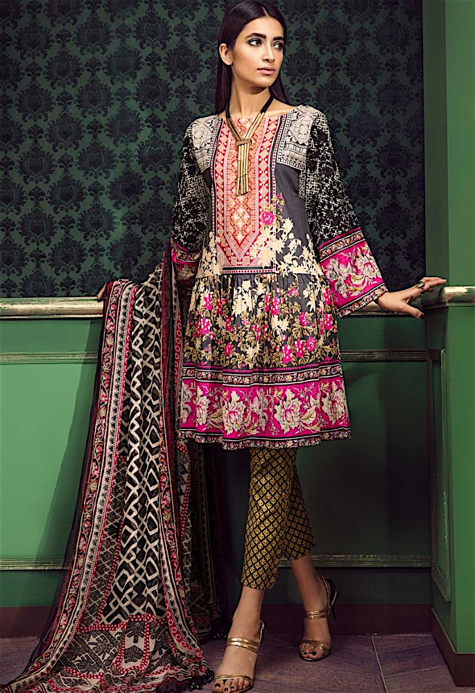 10 Top Pakistani Designers famous for Lawn Collections - khaadi2