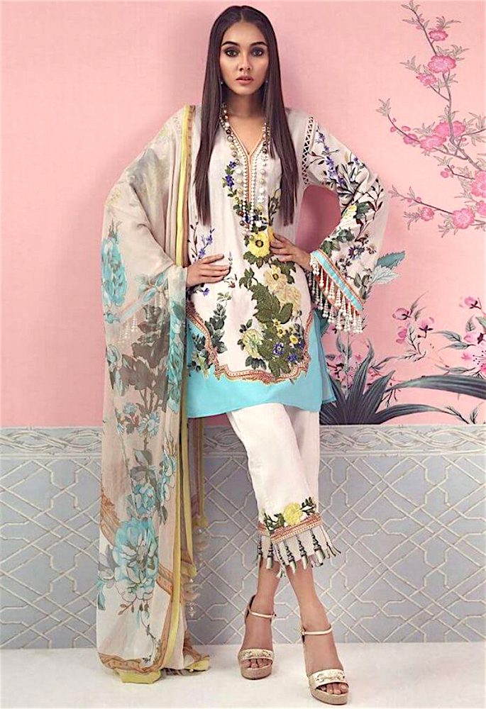 10 Top Pakistani Designers famous for Lawn Collections - safinaz2