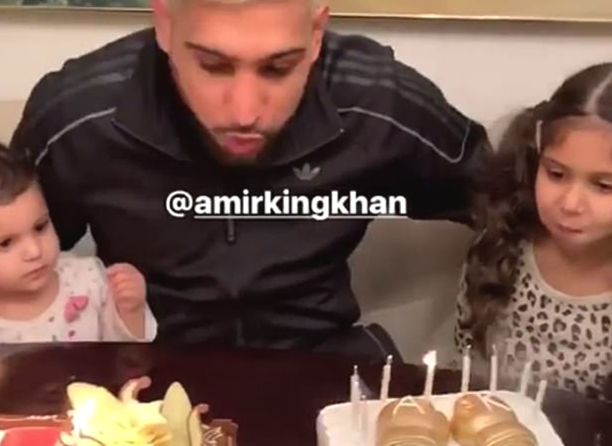 Amir Khan celebrates 33rd Birthday with Family in Style 2