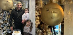 Amir Khan celebrates 33rd Birthday with Family in Style