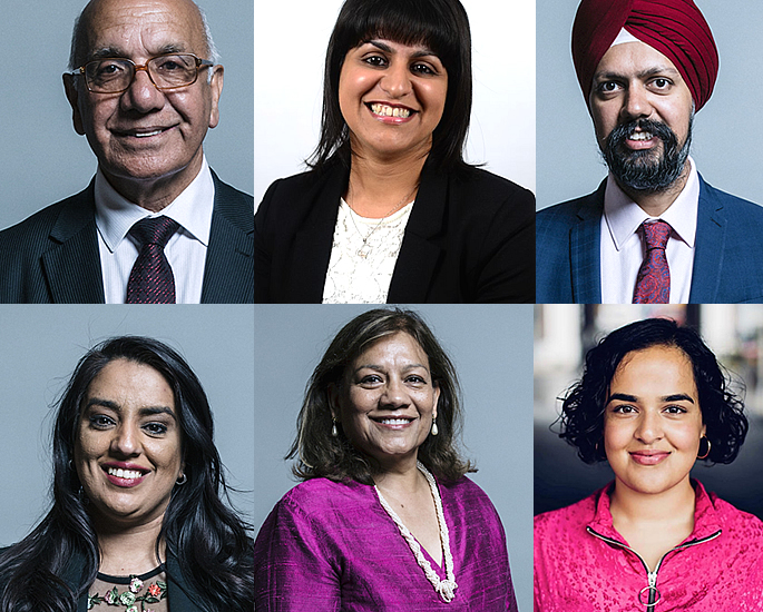 Asian Candidates standing in UK General Election 2019 - labour