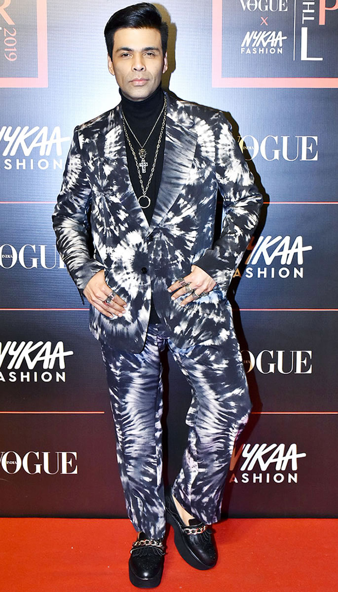 Best Dressed Bollywood Stars at Vogue Power List 2019 - Karan Johar