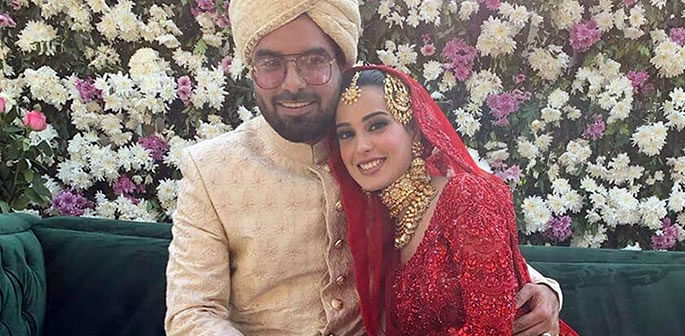 Iqra Aziz & Yasir Hussain get Married in Wonderful Ceremony f