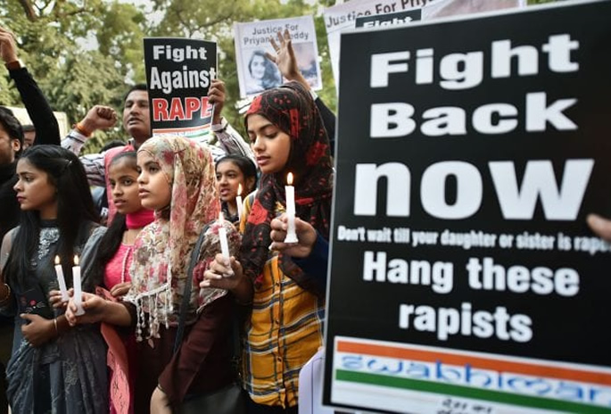 Protests to Hang Rapists of Priyanka Reddy surge in India - vigil