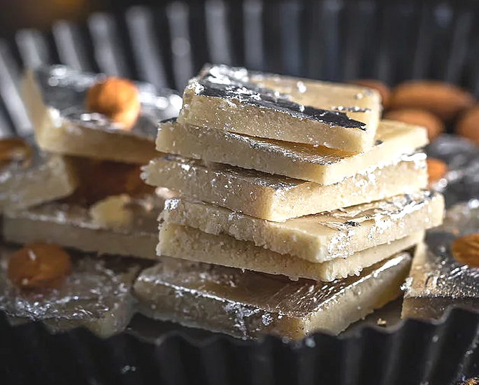 Delicious Types of Barfi to Make at Home - almond