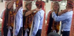 German Wife comes to India for Traditional Wedding