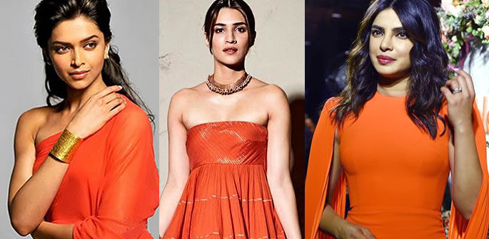 Is Orange a Fashion Favourite of Bollywood Actresses f