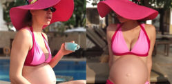 Kalki Koechlin flaunts her Baby Bump while on Holiday