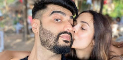 Malaika Arora trolled for Kissing Arjun on Instagram