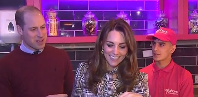 William & Kate visit MyLahore in Bradford f
