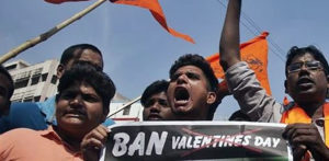 'Patriotism Lessons' for Indian Couples on Valentine's Day f