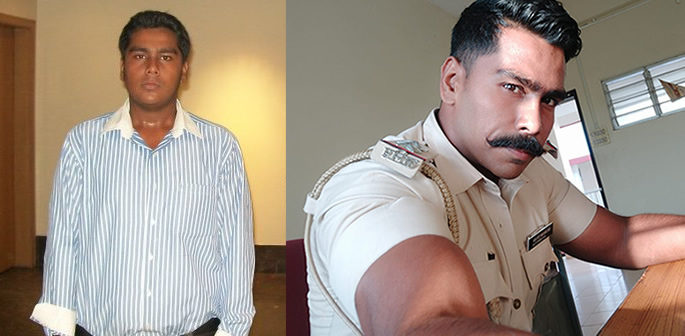 Policeman lost 41 kg inspired by Salman Khan's Dabanng f