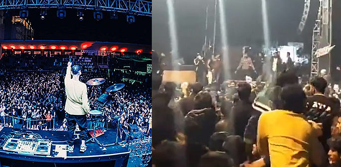 Stage Collapses at Pakistan Music Festival & Women Groped f