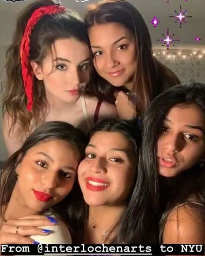 Suhana Khan partying with Her Friends goes Viral - party
