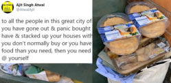 Anger as Food seen in Bins due to 'Panic Buying'