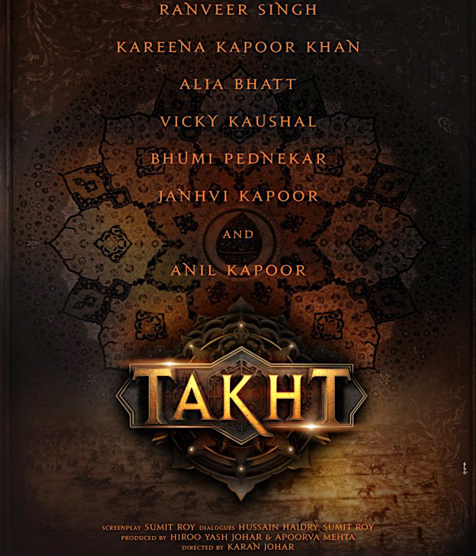 Karan Johar’s ‘Takht’ not going to be Made? - cover