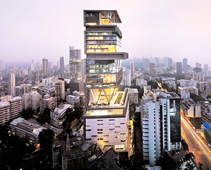 Luxury Homes owned by India’s Business Tycoons - mukesh