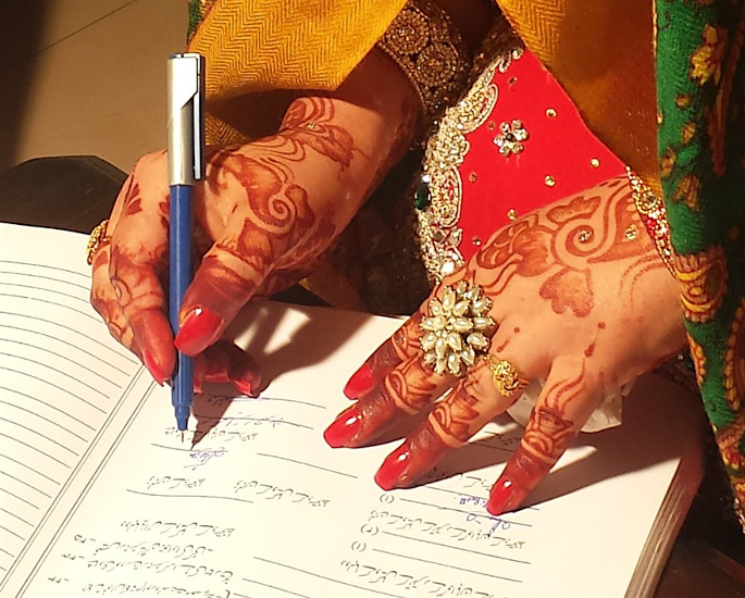 Most popular Pakistani Wedding Traditions - nikkah