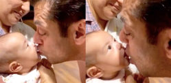 Salman Khan dotes on baby niece Ayat with Kisses