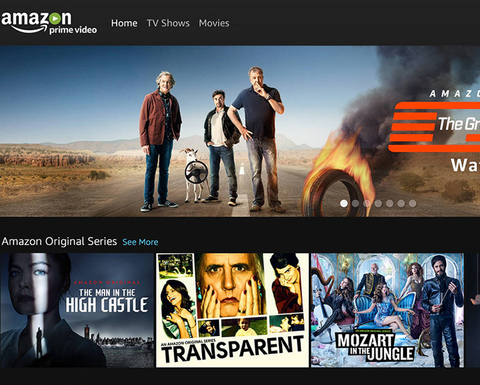 16 Top Web Streaming Platforms in India - amazon