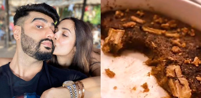 Arjun Kapoor shares a picture of His Sweet Treat from Malaika f