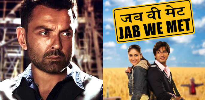 Bobby Deol says Kareena replaced Him with Shahid Kapoor in 'Jab We Met' f